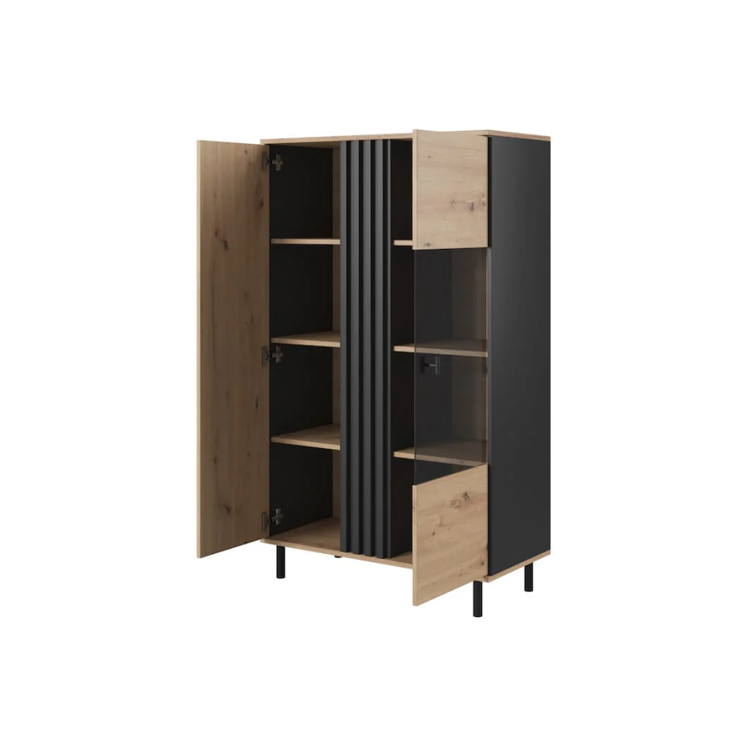 Madis Display Cabinet 90cm - Image 2
