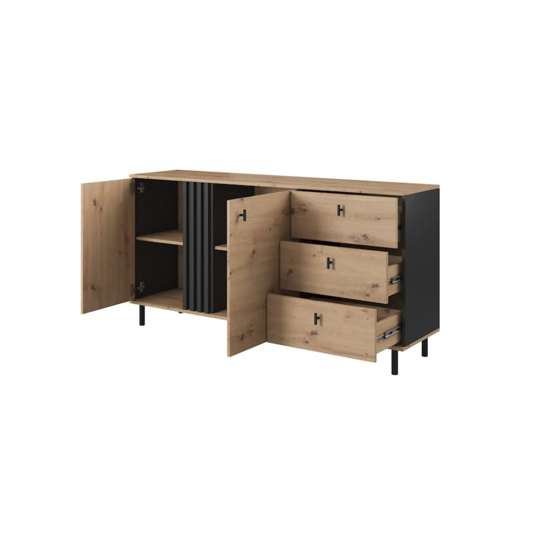 Madis Sideboard Cabinet 165cm - Image 3