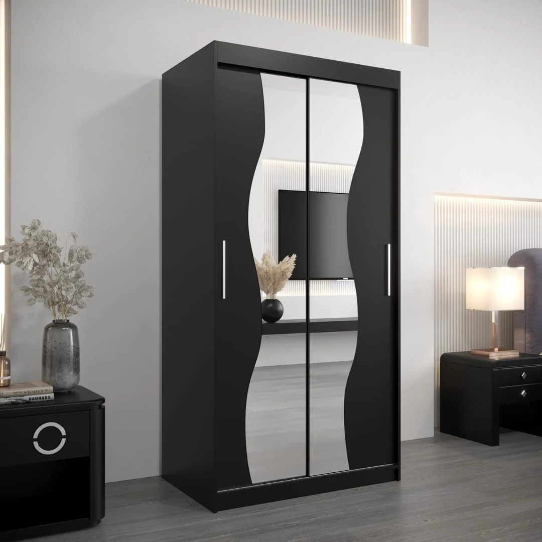 Madrid Sliding Door Wardrobe 100cm - Image 10