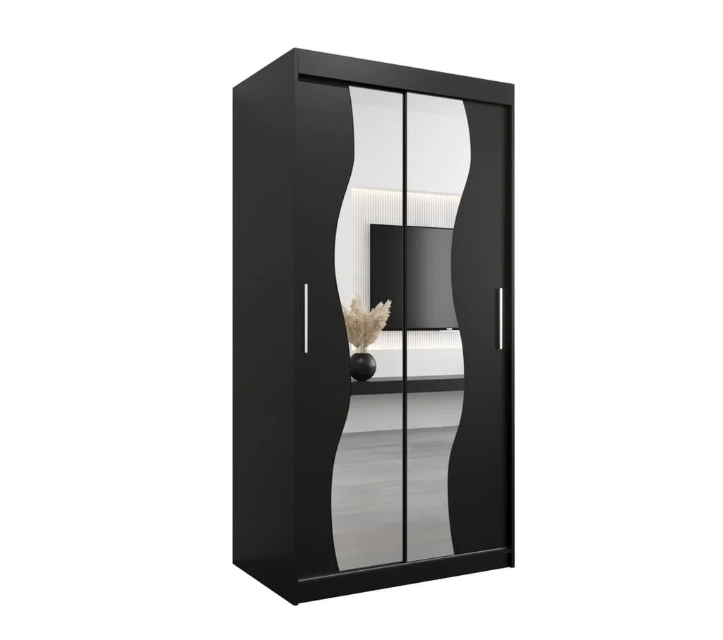 Madrid Sliding Door Wardrobe 100cm - Image 11