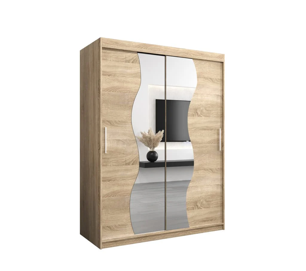 Madrid Sliding Door Wardrobe 150cm - Image 15