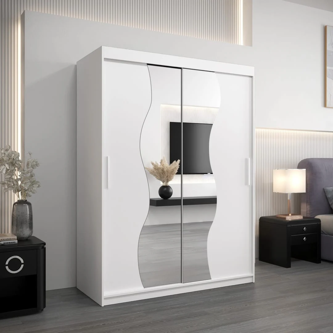 Madrid Sliding Door Wardrobe 150cm - Image 6