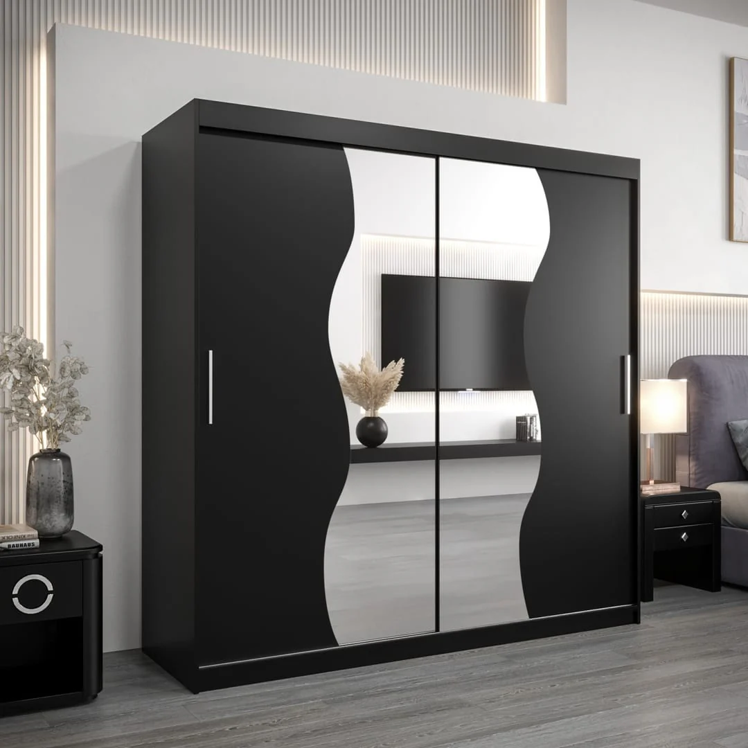 Madrid Sliding Door Wardrobe 200cm - Image 10