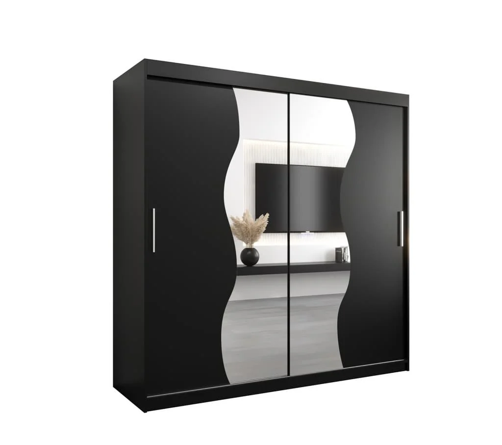 Madrid Sliding Door Wardrobe 200cm - Image 11