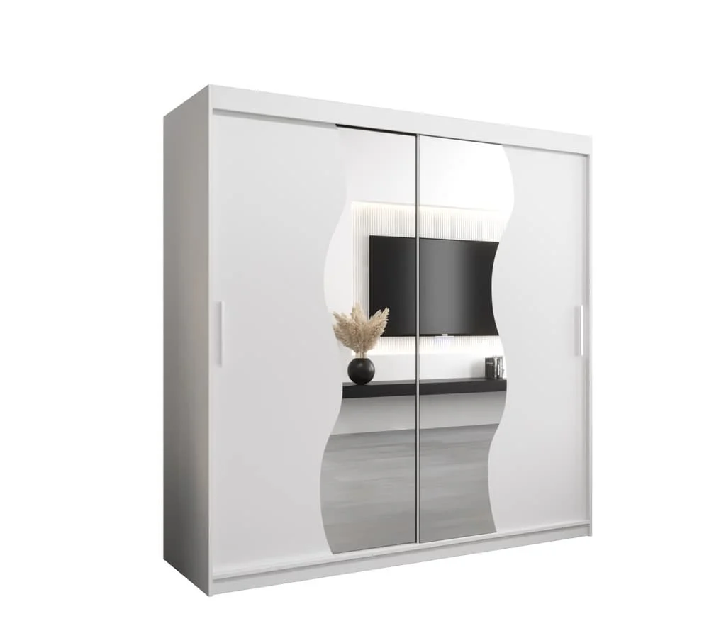 Madrid Sliding Door Wardrobe 200cm - Image 7