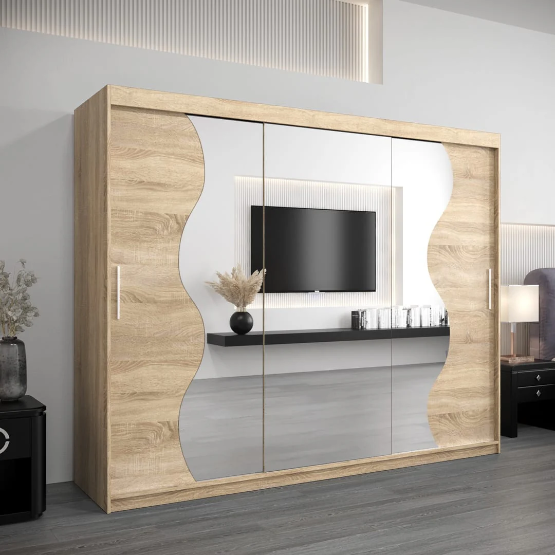 Madrid Sliding Door Wardrobe 250cm - Image 14