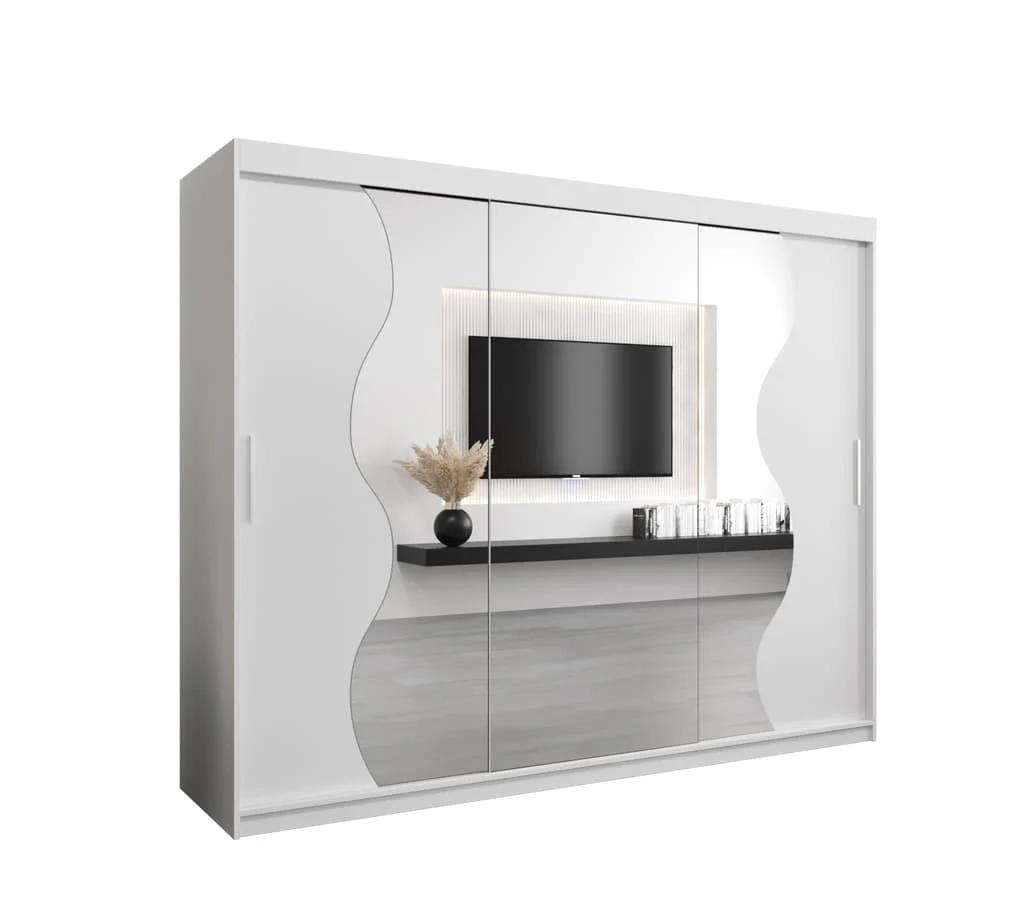 Madrid Sliding Door Wardrobe 250cm - Image 7