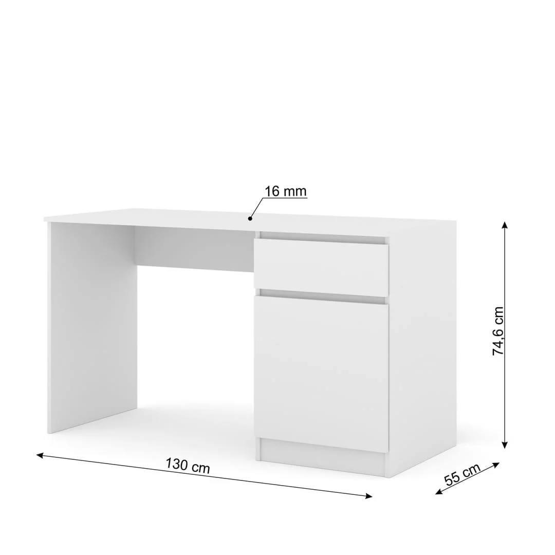 Maja Desk 130cm - Image 4