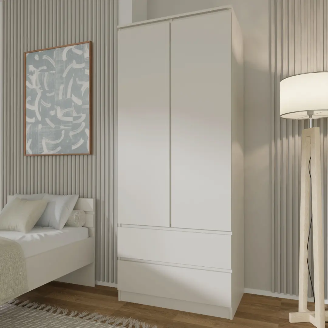 Maja Hinged Door Wardrobe 80cm - Image 10