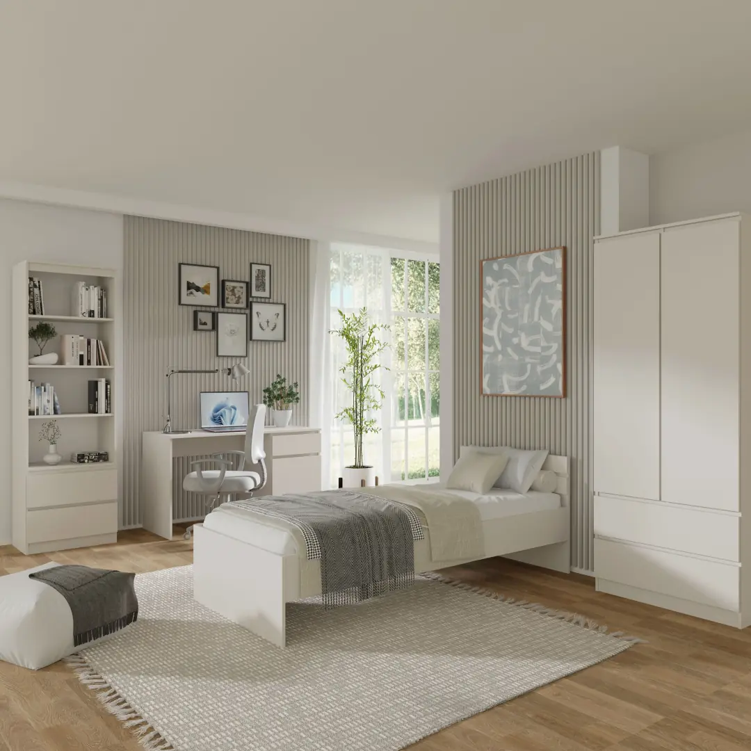Maja Hinged Door Wardrobe 80cm - Image 12