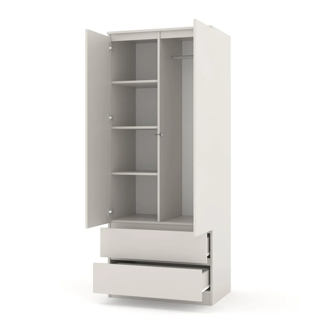 Maja Hinged Door Wardrobe 80cm - Image 7