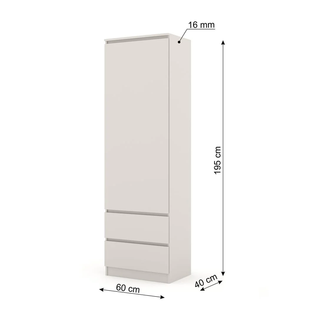Maja Tall Cabinet 60cm - Image 10