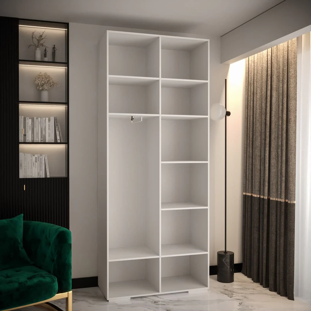 Manhattan II Hinged Door Wardrobe 100cm - Image 5