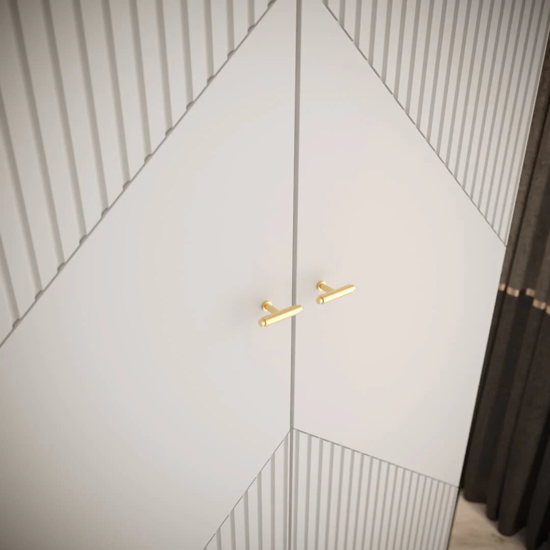 Manhattan II Hinged Door Wardrobe 100cm - Image 6