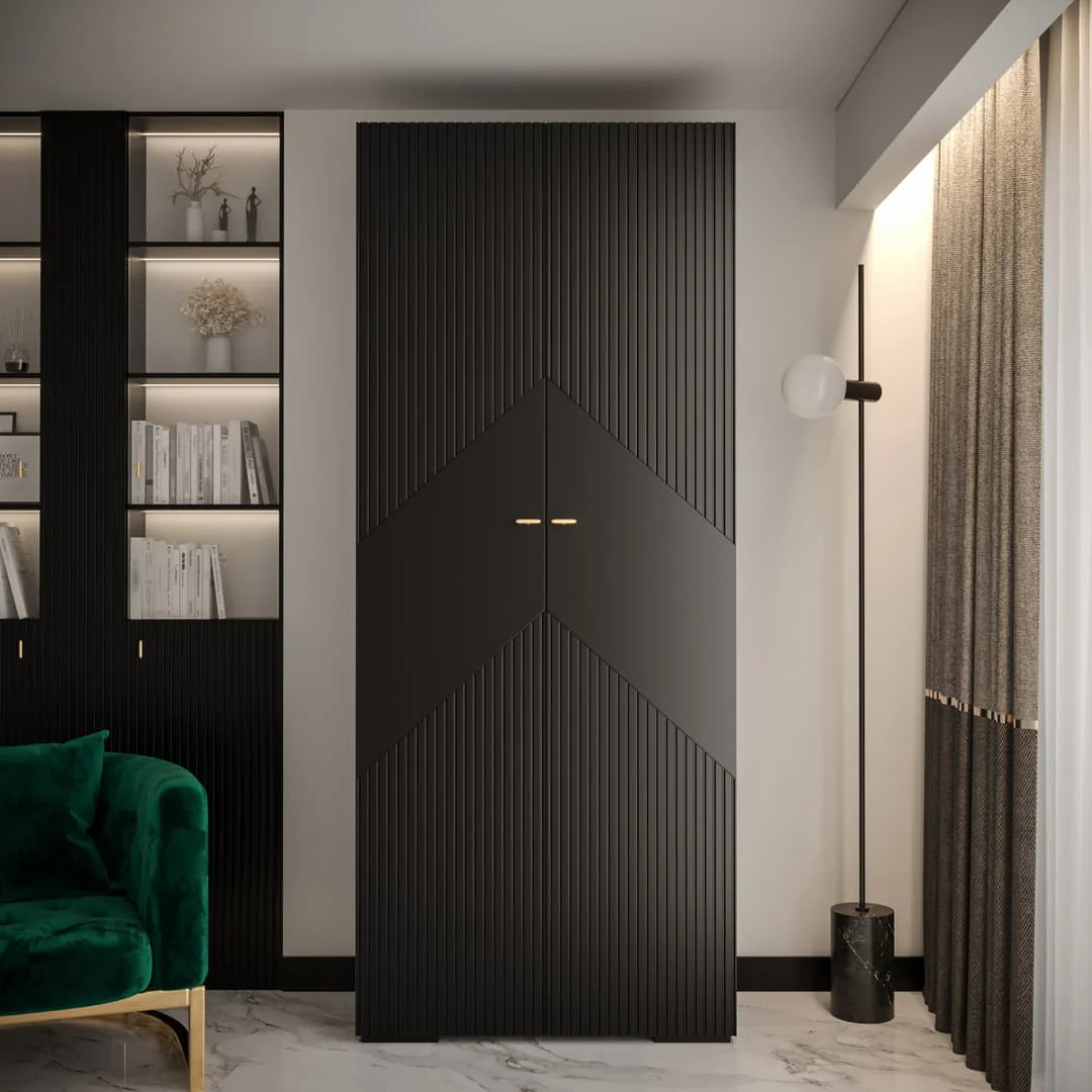 Manhattan II Hinged Door Wardrobe 100cm - Image 7
