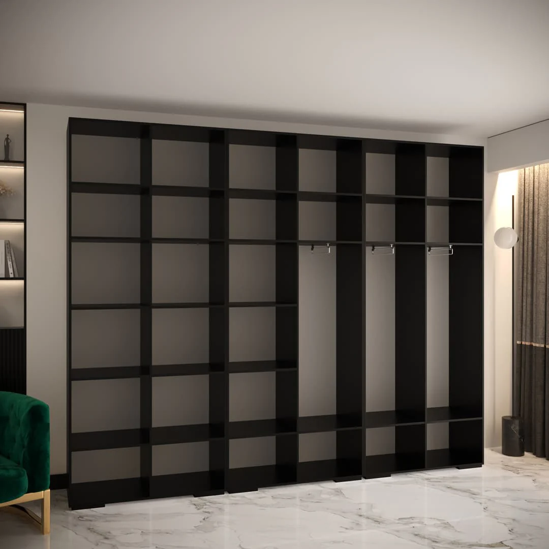Manhattan II Hinged Door Wardrobe 300cm - Image 40