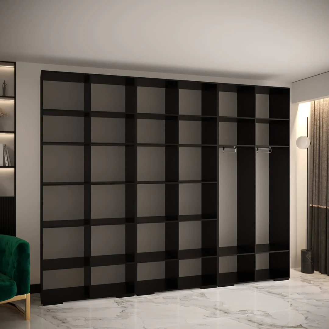 Manhattan II Hinged Door Wardrobe 300cm - Image 41