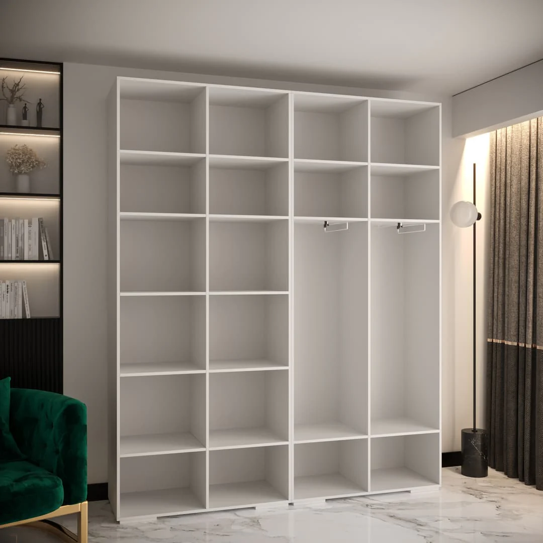 Manhattan III Hinged Door Wardrobe 200cm - Image 10