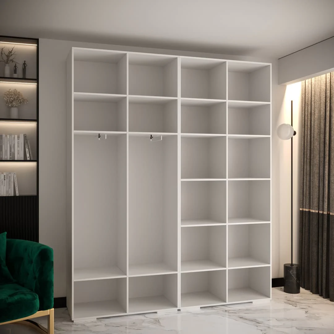 Manhattan III Hinged Door Wardrobe 200cm - Image 4
