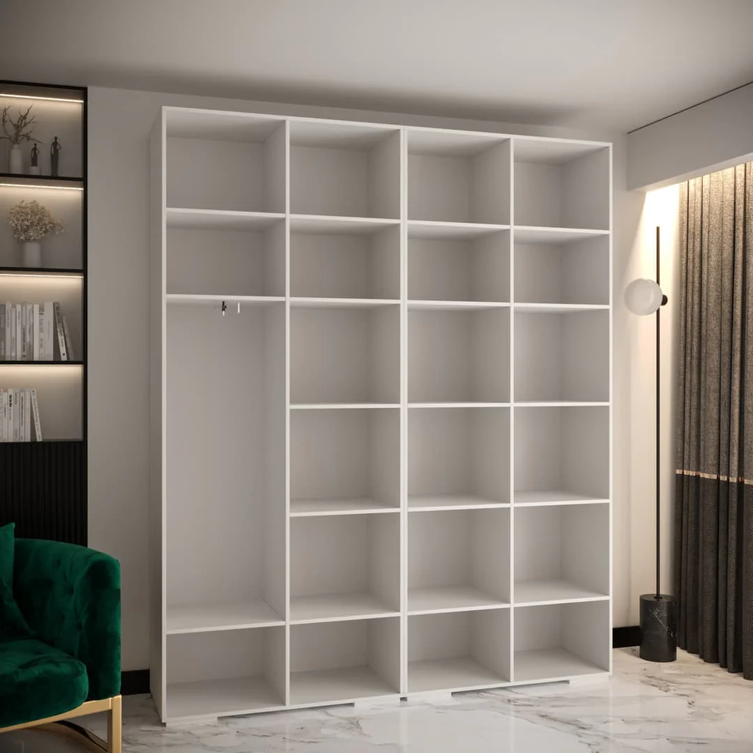 Manhattan III Hinged Door Wardrobe 200cm - Image 5