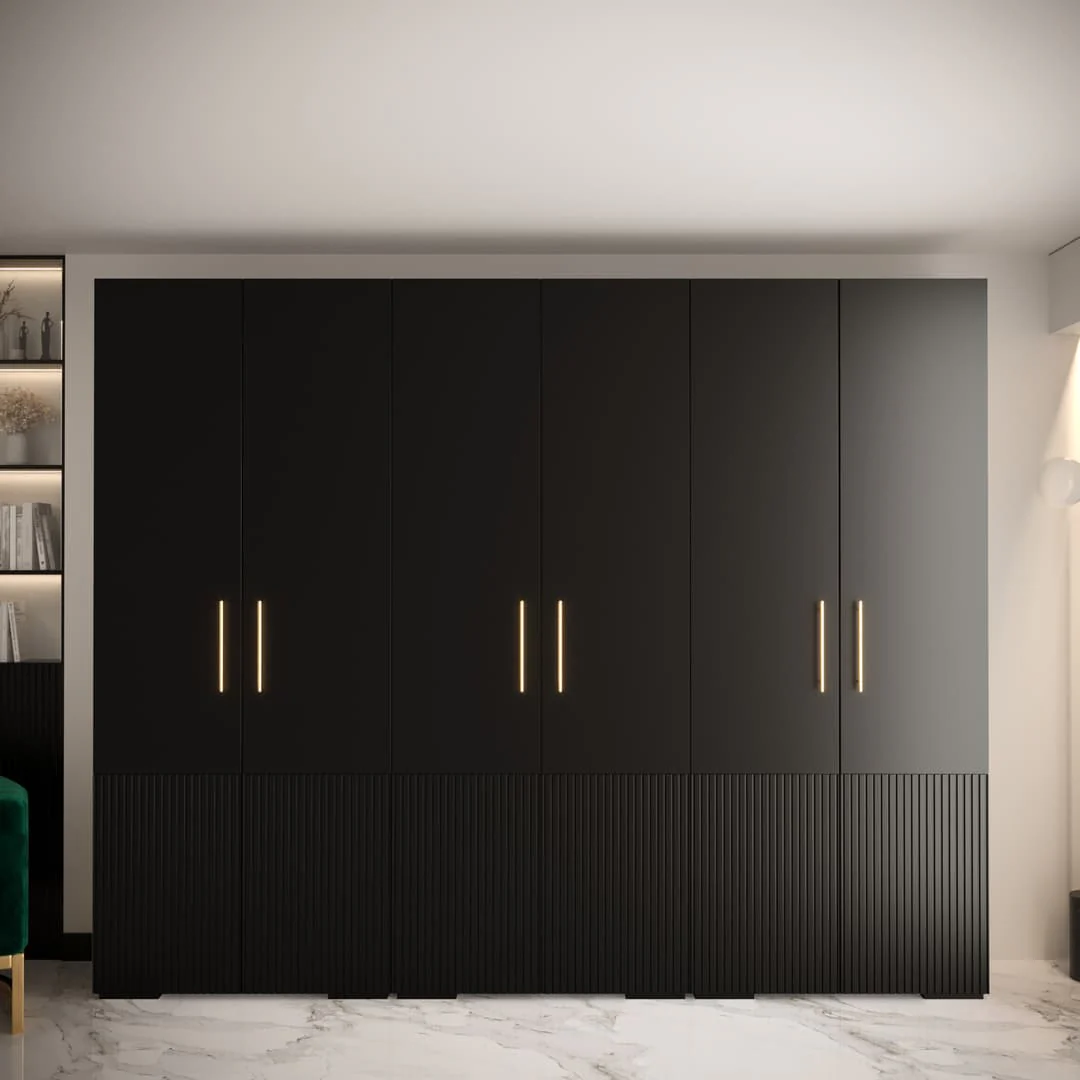 Manhattan III Hinged Door Wardrobe 300cm - Image 25