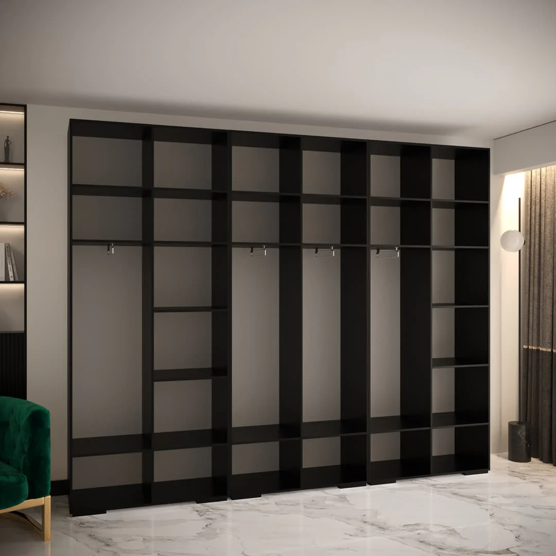 Manhattan III Hinged Door Wardrobe 300cm - Image 38