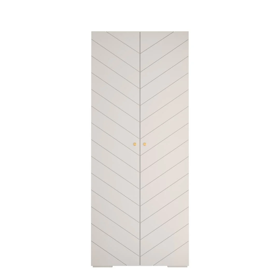 Manhattan IV Hinged Door Wardrobe 100cm - Image 2
