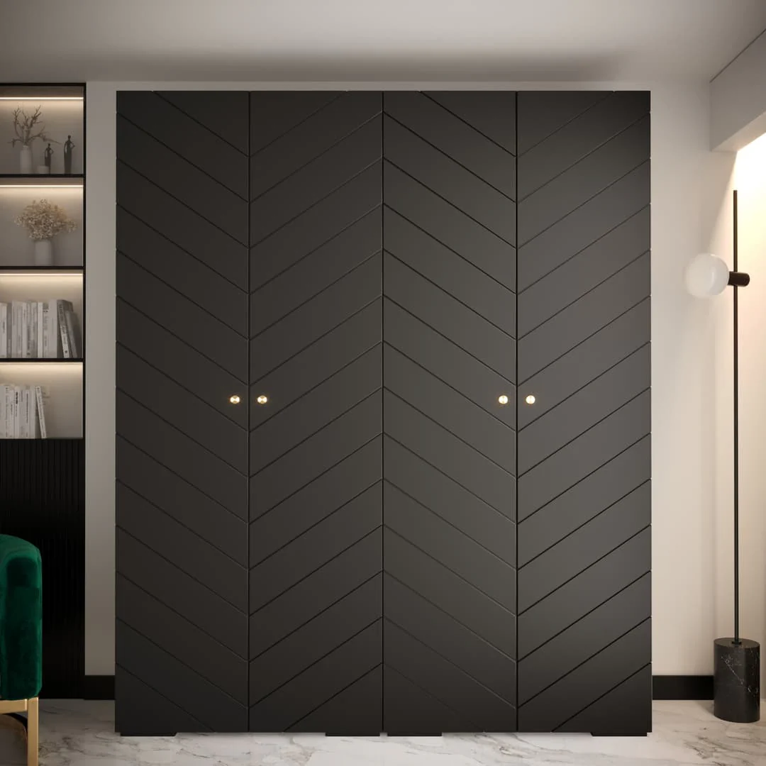 Manhattan IV Hinged Door Wardrobe 200cm - Image 14