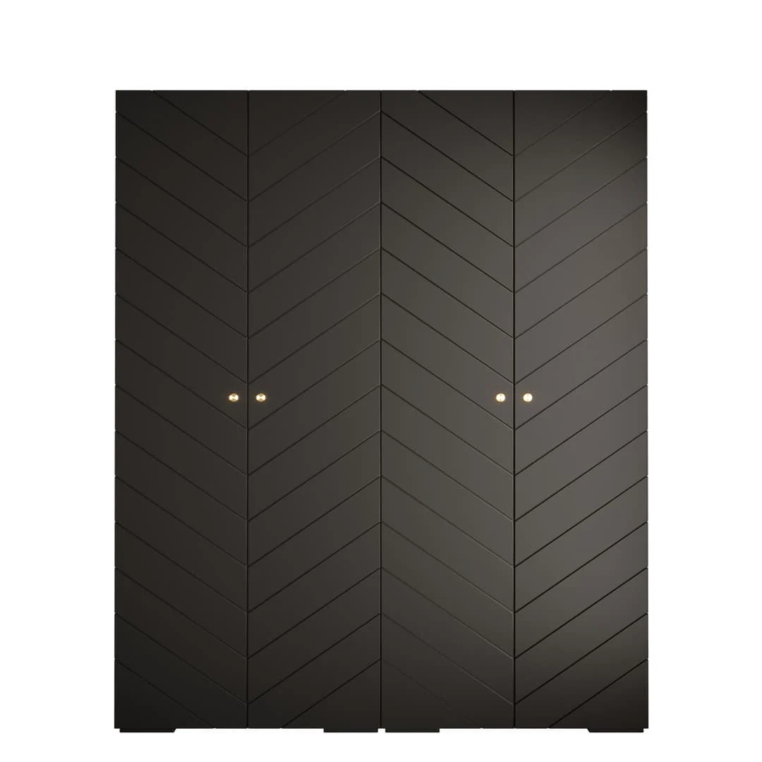 Manhattan IV Hinged Door Wardrobe 200cm - Image 15