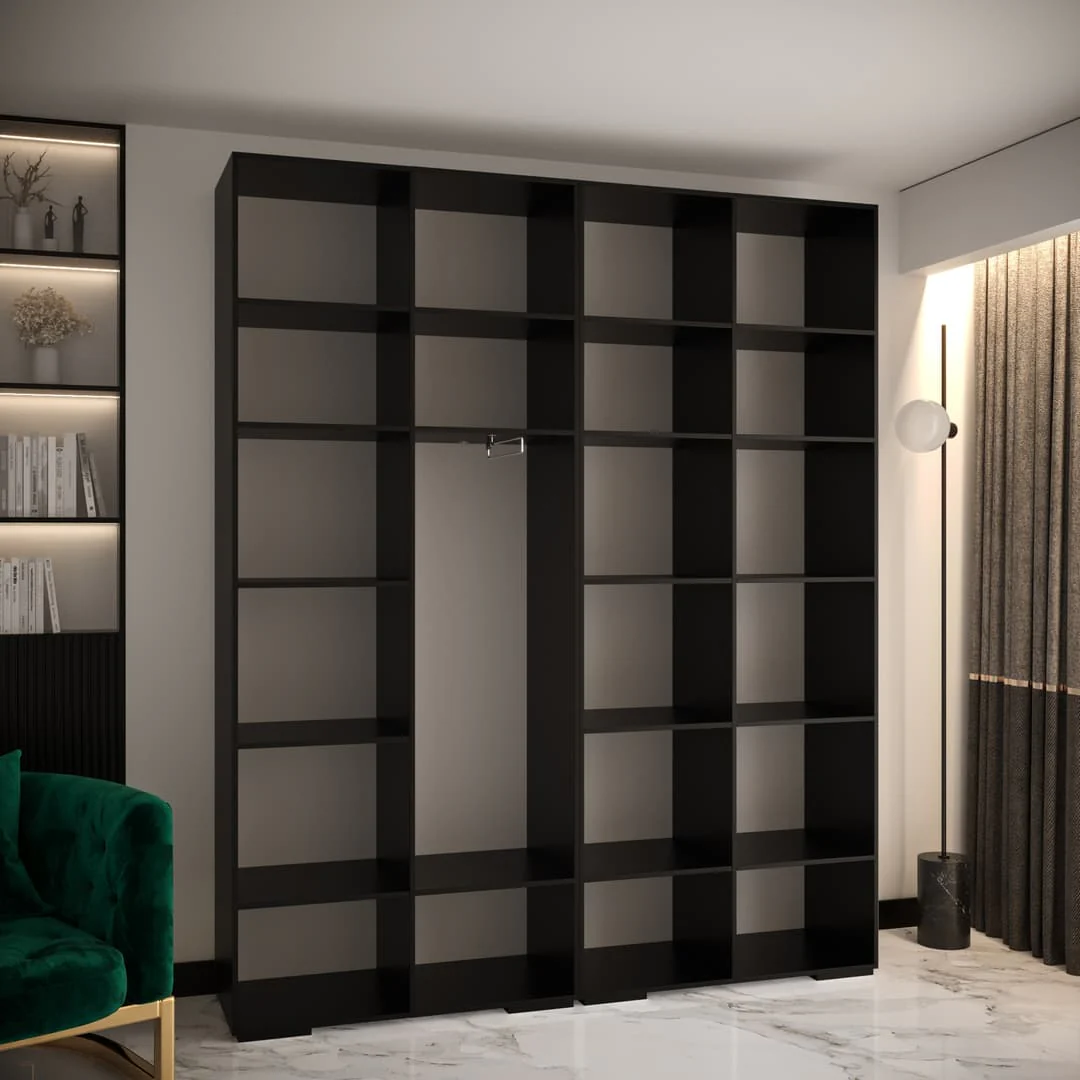 Manhattan IV Hinged Door Wardrobe 200cm - Image 21