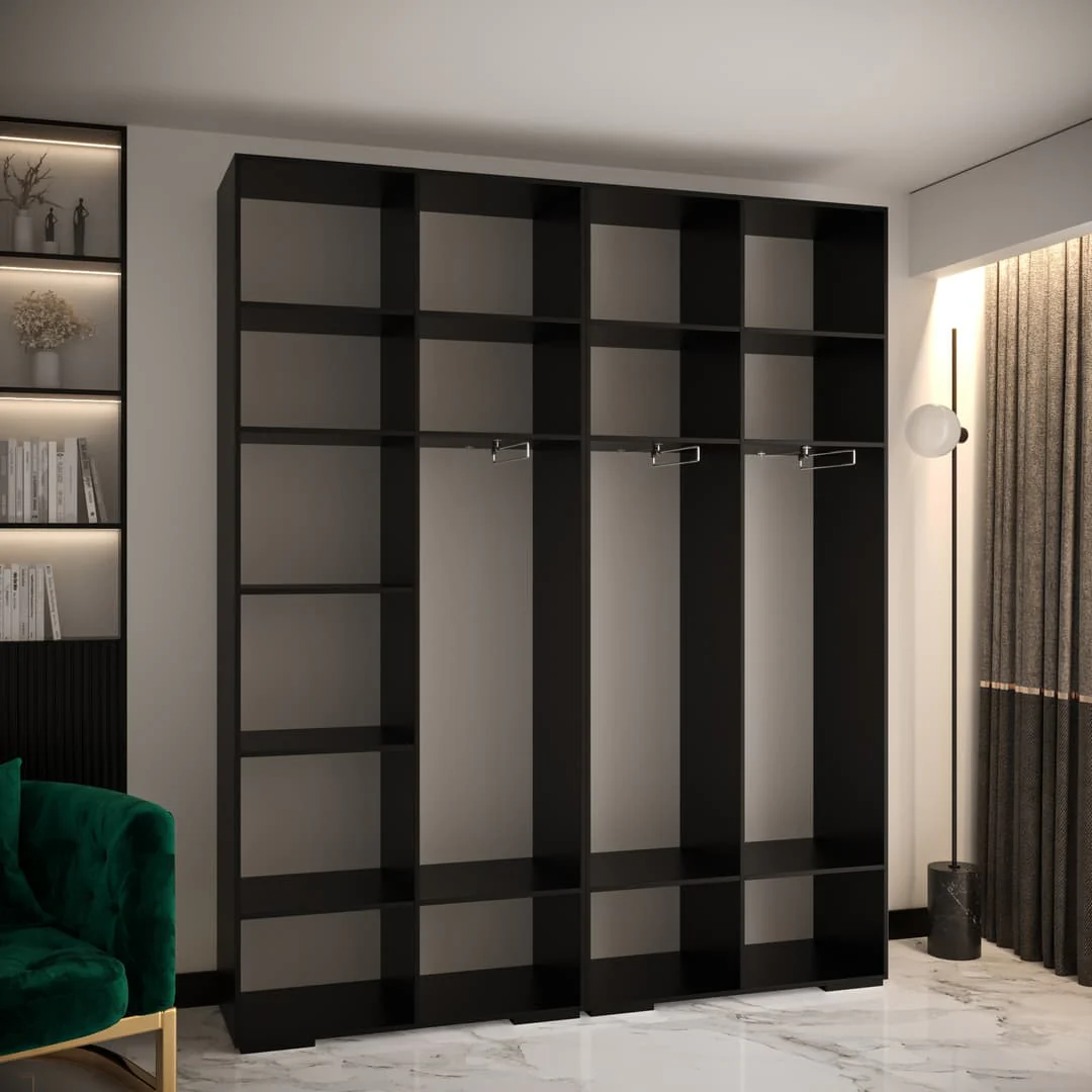 Manhattan IV Hinged Door Wardrobe 200cm - Image 23