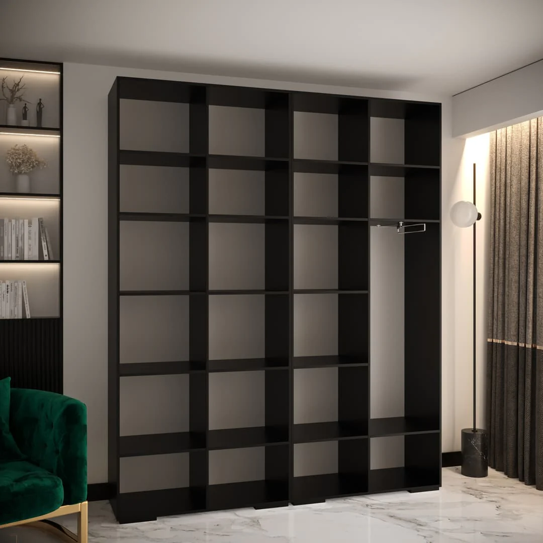 Manhattan IV Hinged Door Wardrobe 200cm - Image 25
