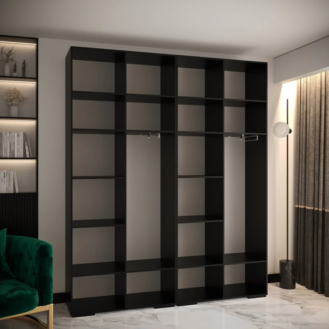 Manhattan IV Hinged Door Wardrobe 200cm - Image 26