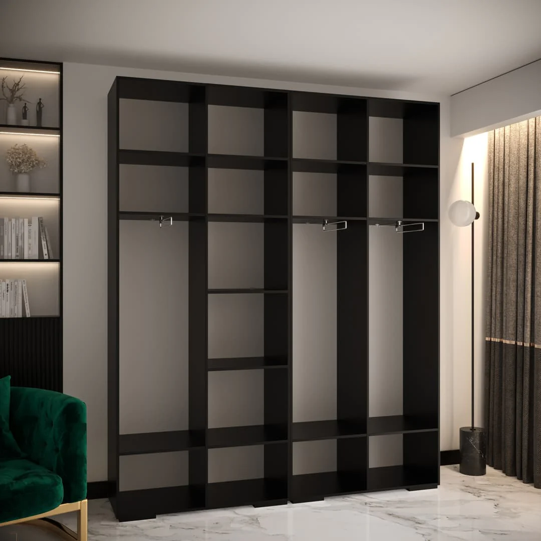 Manhattan IV Hinged Door Wardrobe 200cm - Image 27