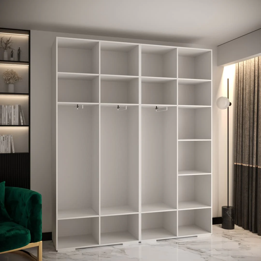 Manhattan IV Hinged Door Wardrobe 200cm - Image 8