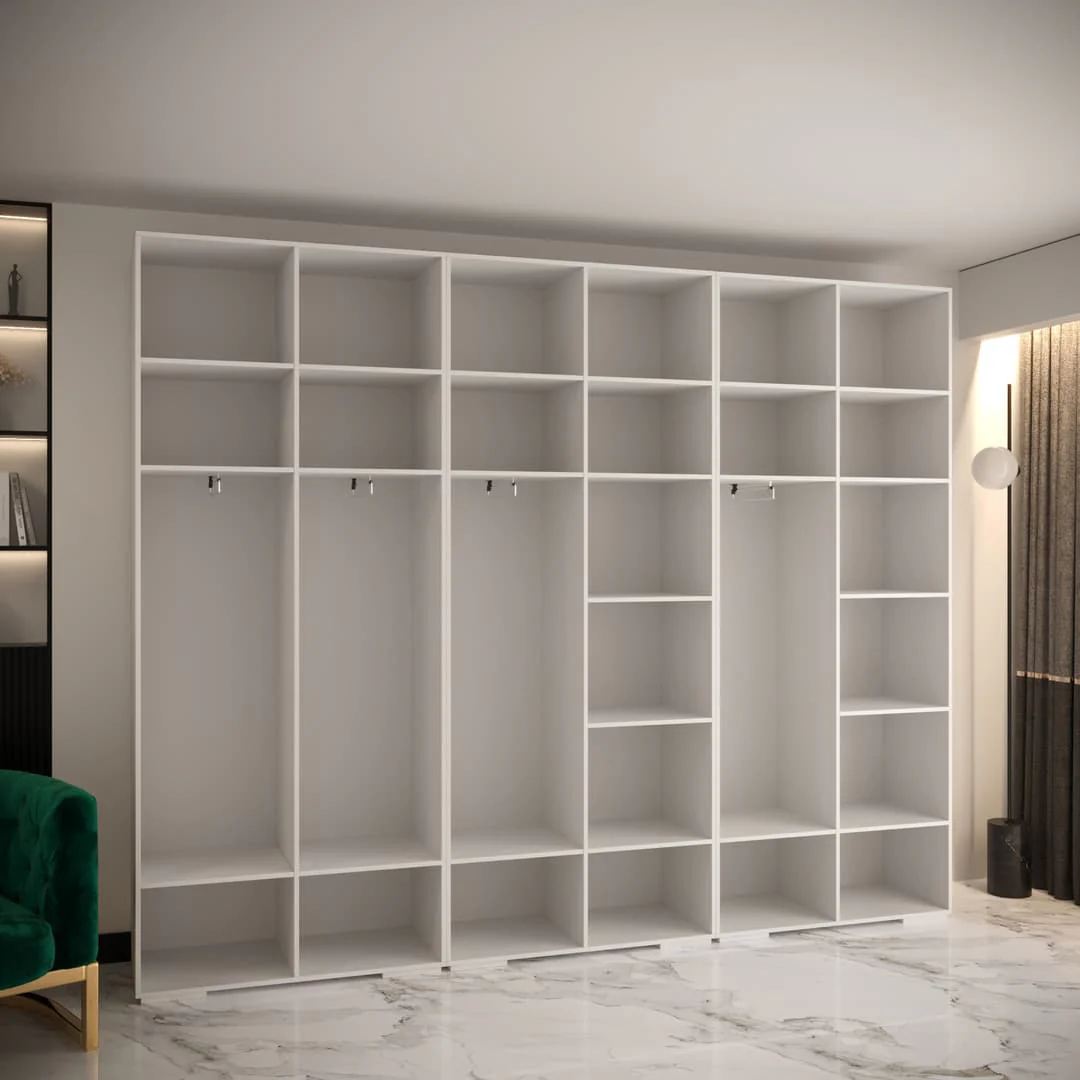 Manhattan IV Hinged Door Wardrobe 300cm - Image 10