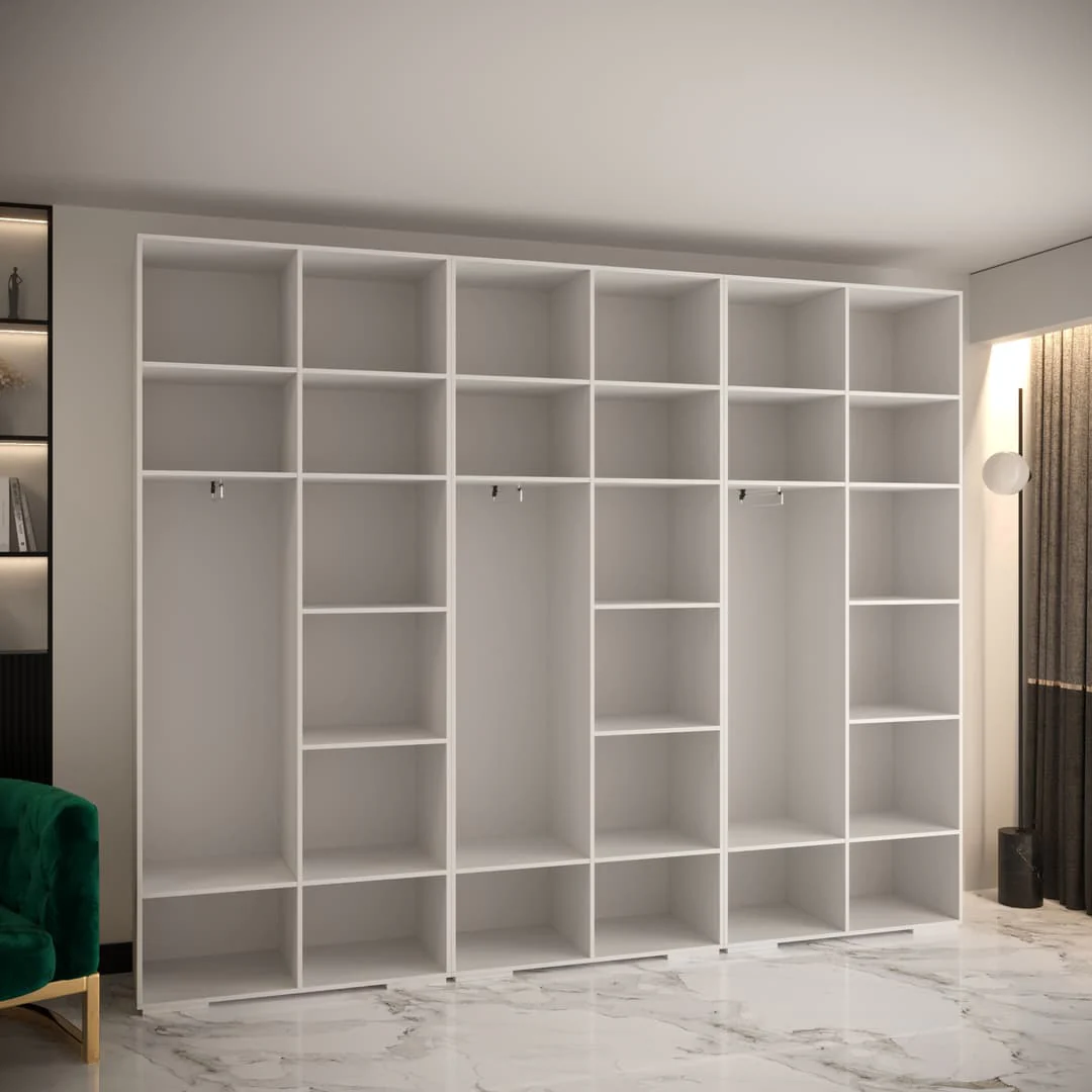 Manhattan IV Hinged Door Wardrobe 300cm - Image 14