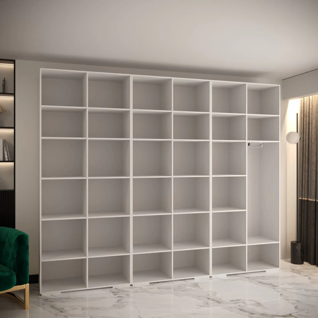 Manhattan IV Hinged Door Wardrobe 300cm - Image 18