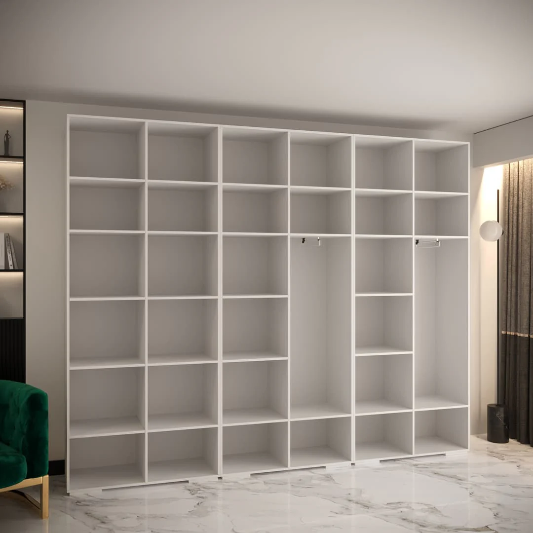 Manhattan IV Hinged Door Wardrobe 300cm - Image 19