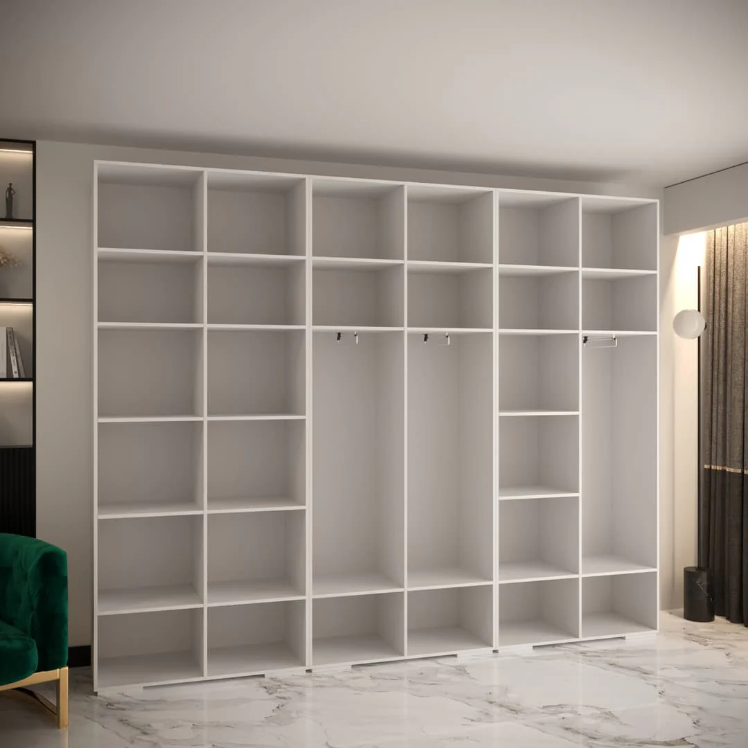 Manhattan IV Hinged Door Wardrobe 300cm - Image 20