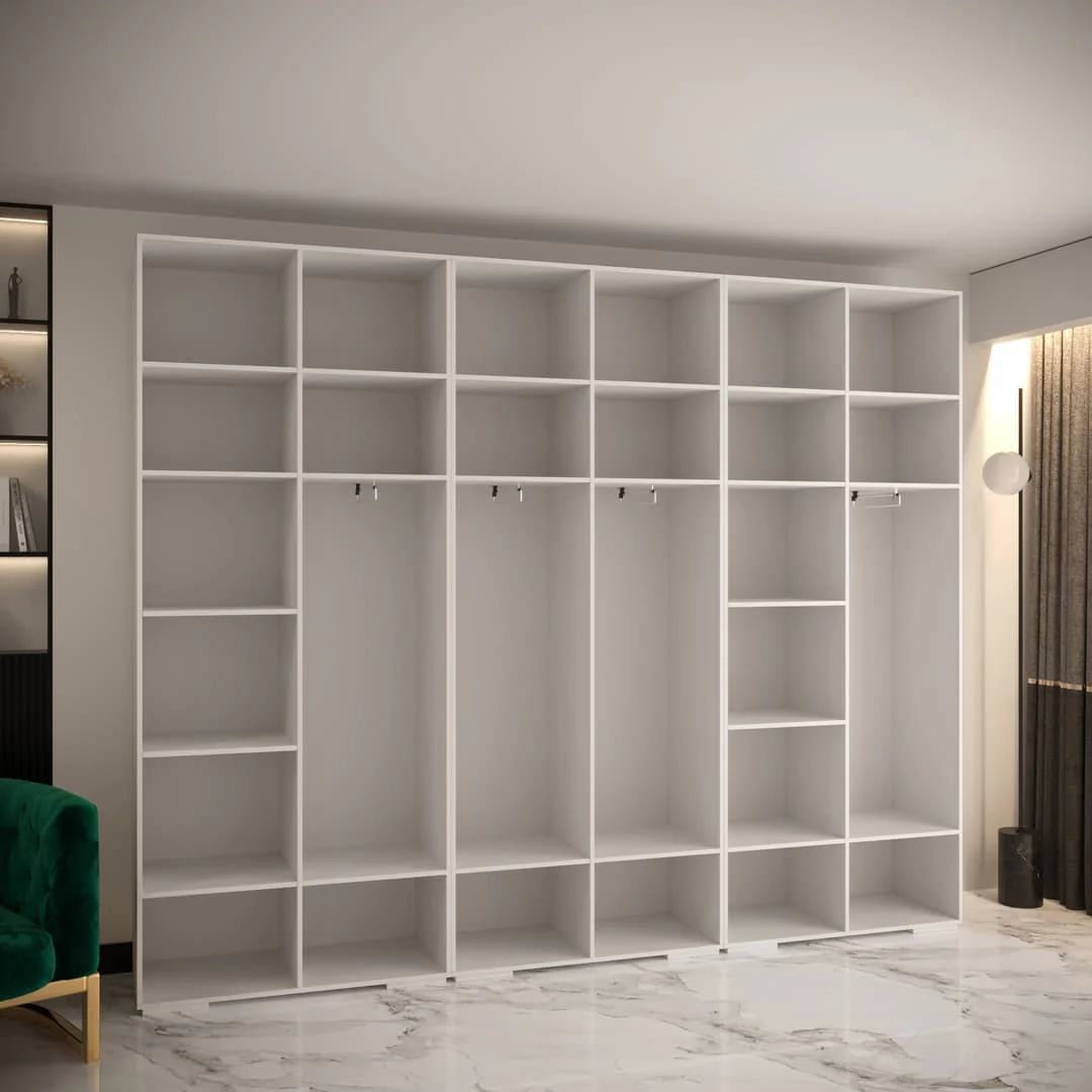 Manhattan IV Hinged Door Wardrobe 300cm - Image 21