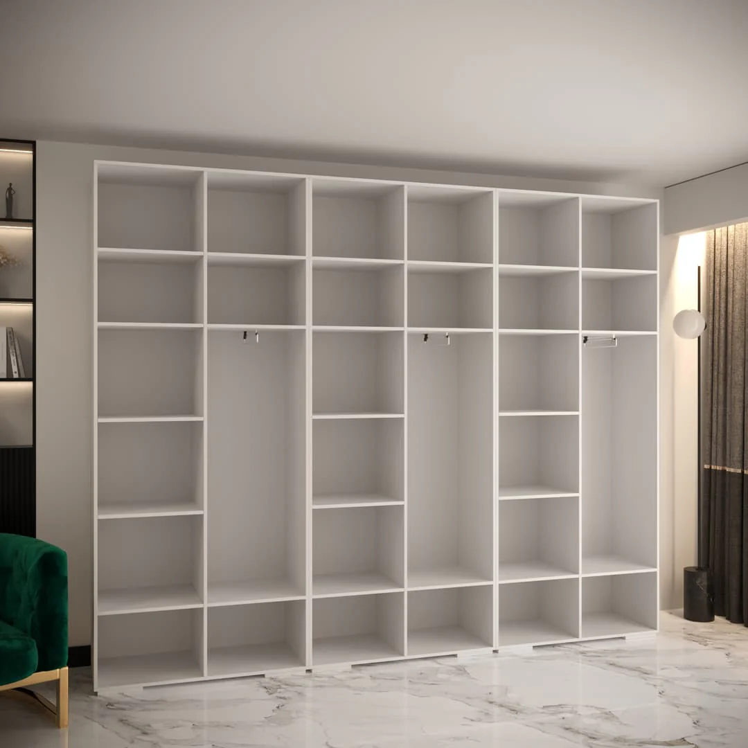 Manhattan IV Hinged Door Wardrobe 300cm - Image 22