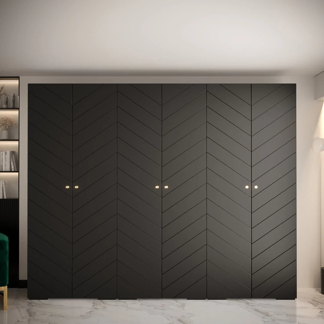 Manhattan IV Hinged Door Wardrobe 300cm - Image 25
