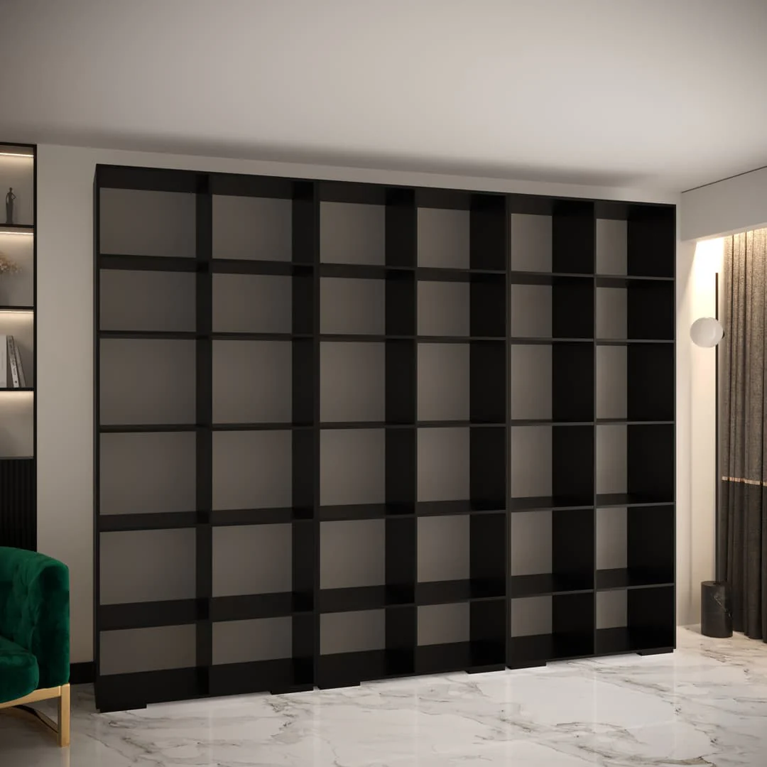 Manhattan IV Hinged Door Wardrobe 300cm - Image 28