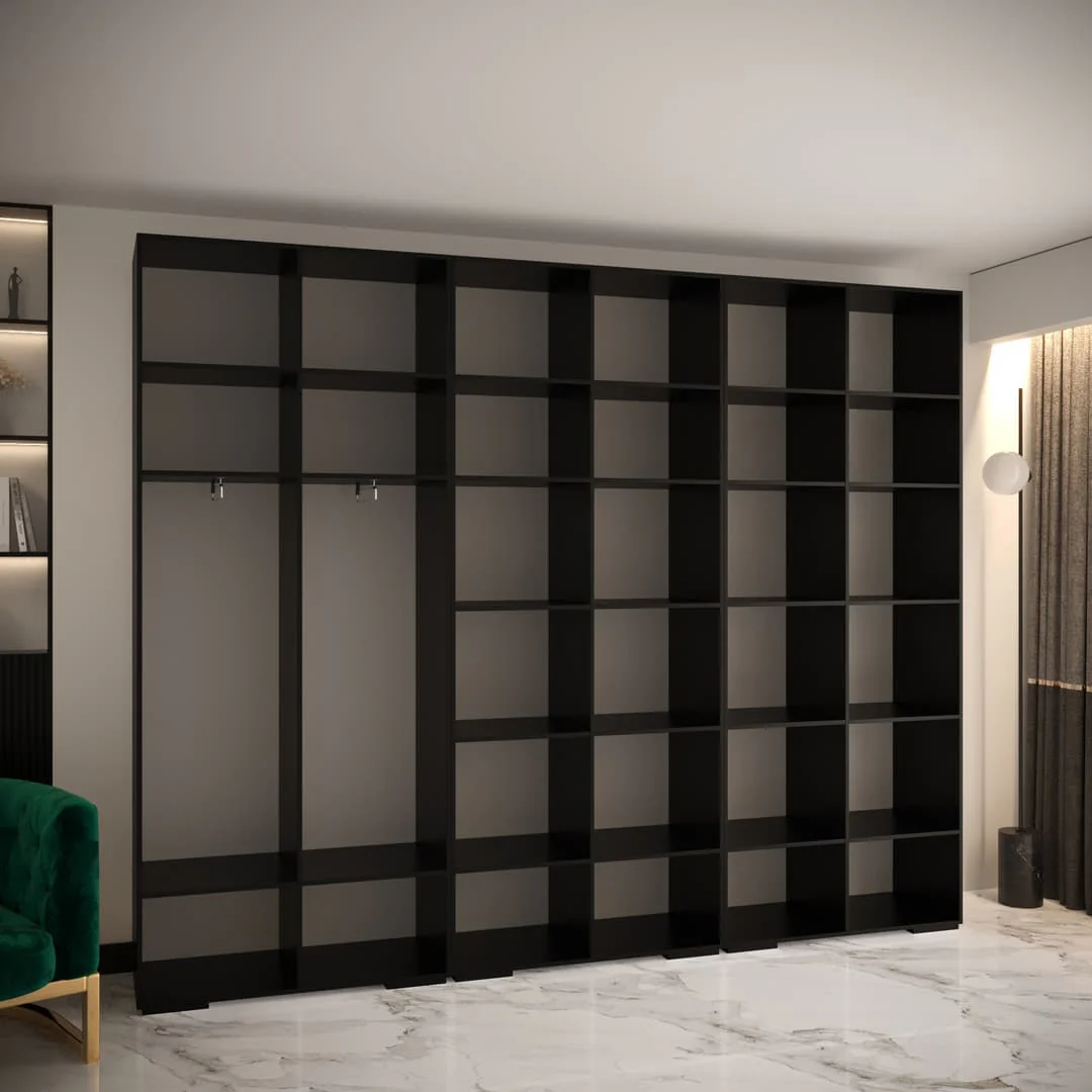Manhattan IV Hinged Door Wardrobe 300cm - Image 31
