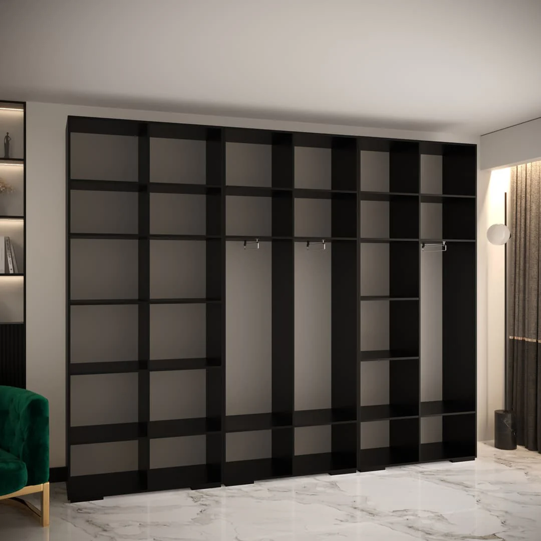 Manhattan IV Hinged Door Wardrobe 300cm - Image 45