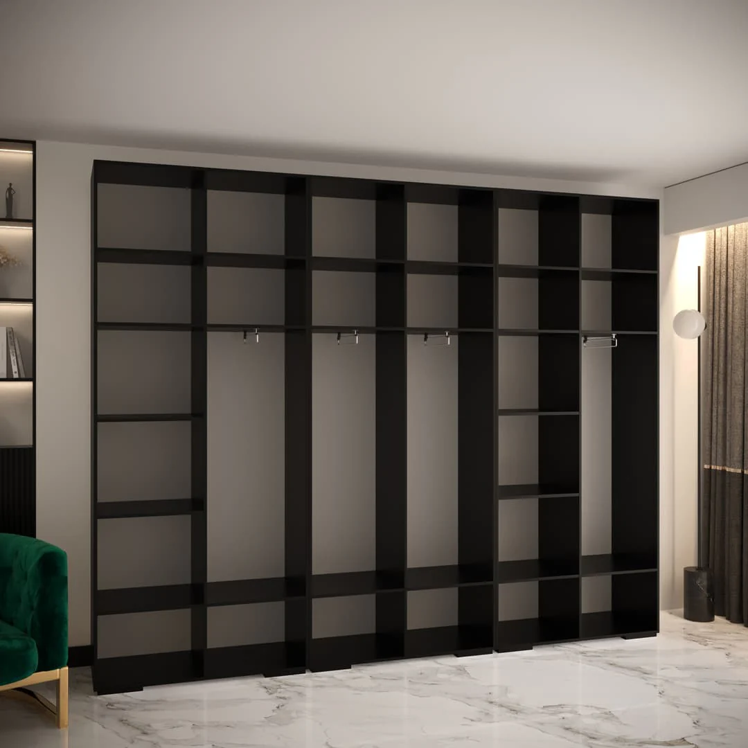 Manhattan IV Hinged Door Wardrobe 300cm - Image 46