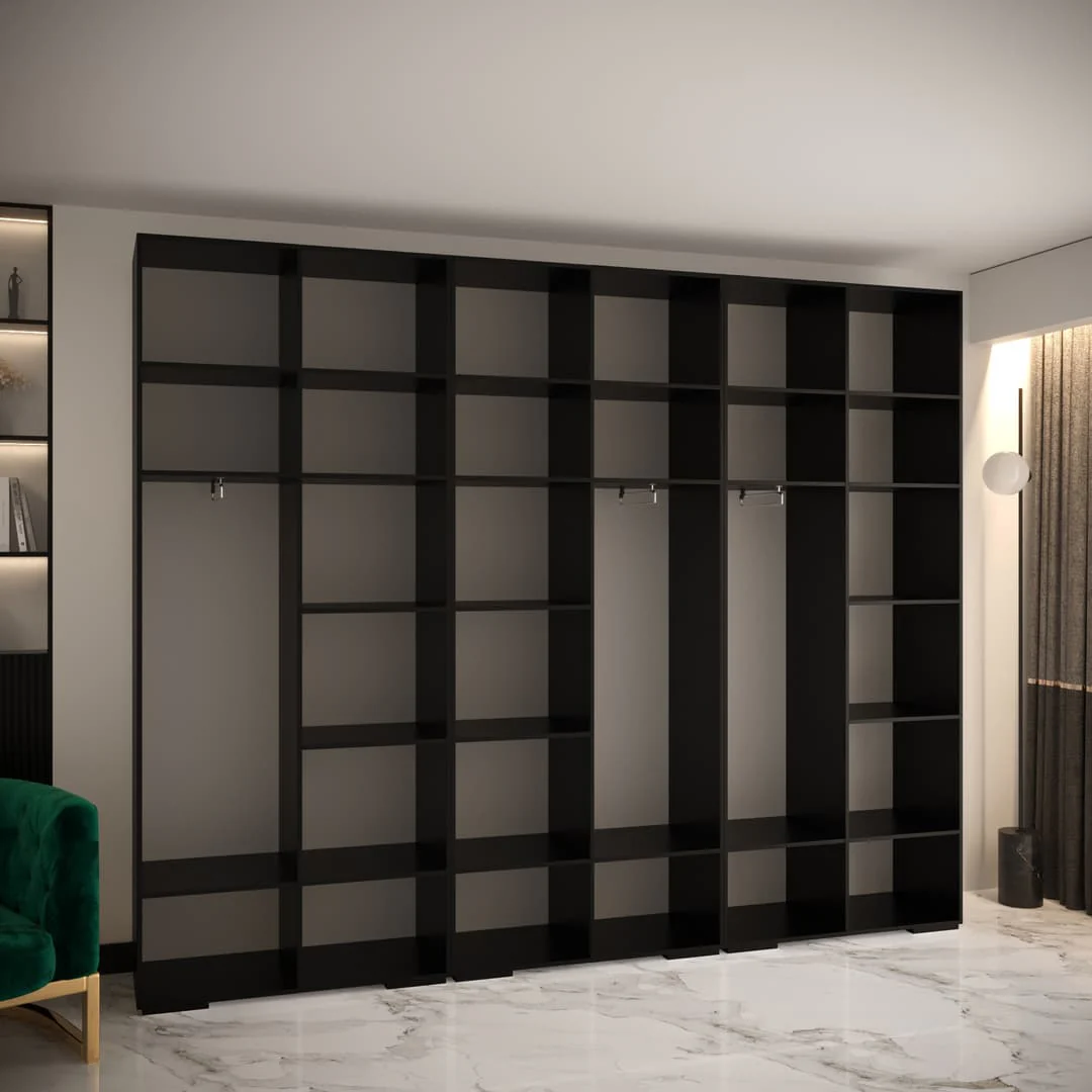 Manhattan IV Hinged Door Wardrobe 300cm - Image 48