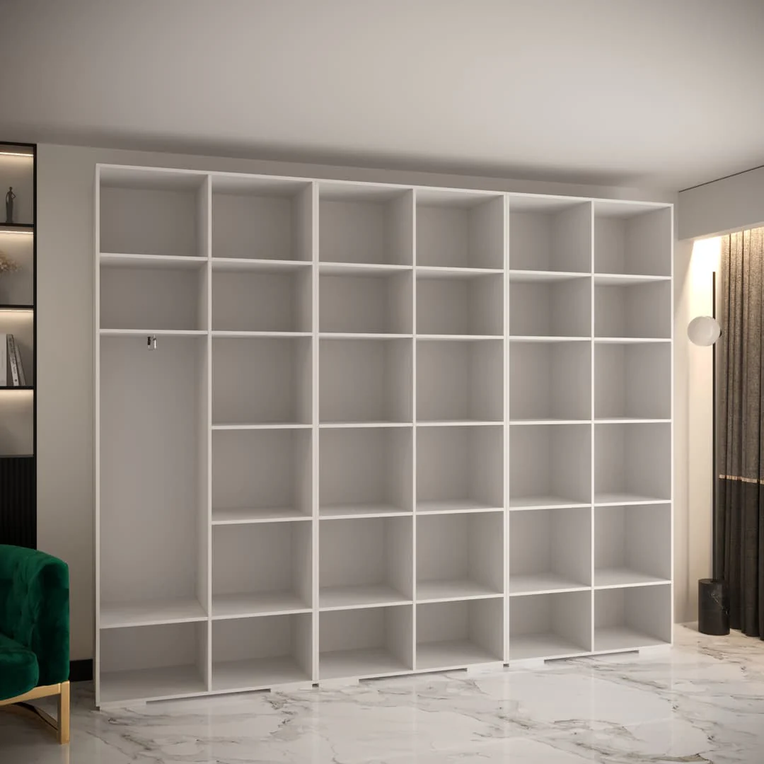 Manhattan IV Hinged Door Wardrobe 300cm - Image 5