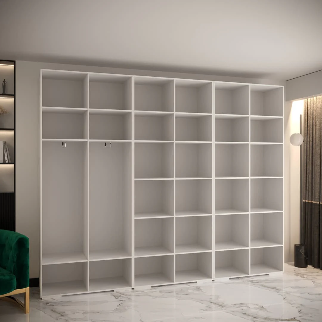 Manhattan IV Hinged Door Wardrobe 300cm - Image 6